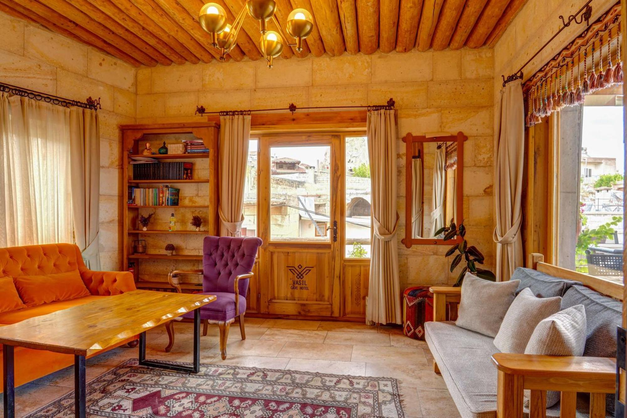 Vasil Cave Hotel Üçhisar Kültér fotó