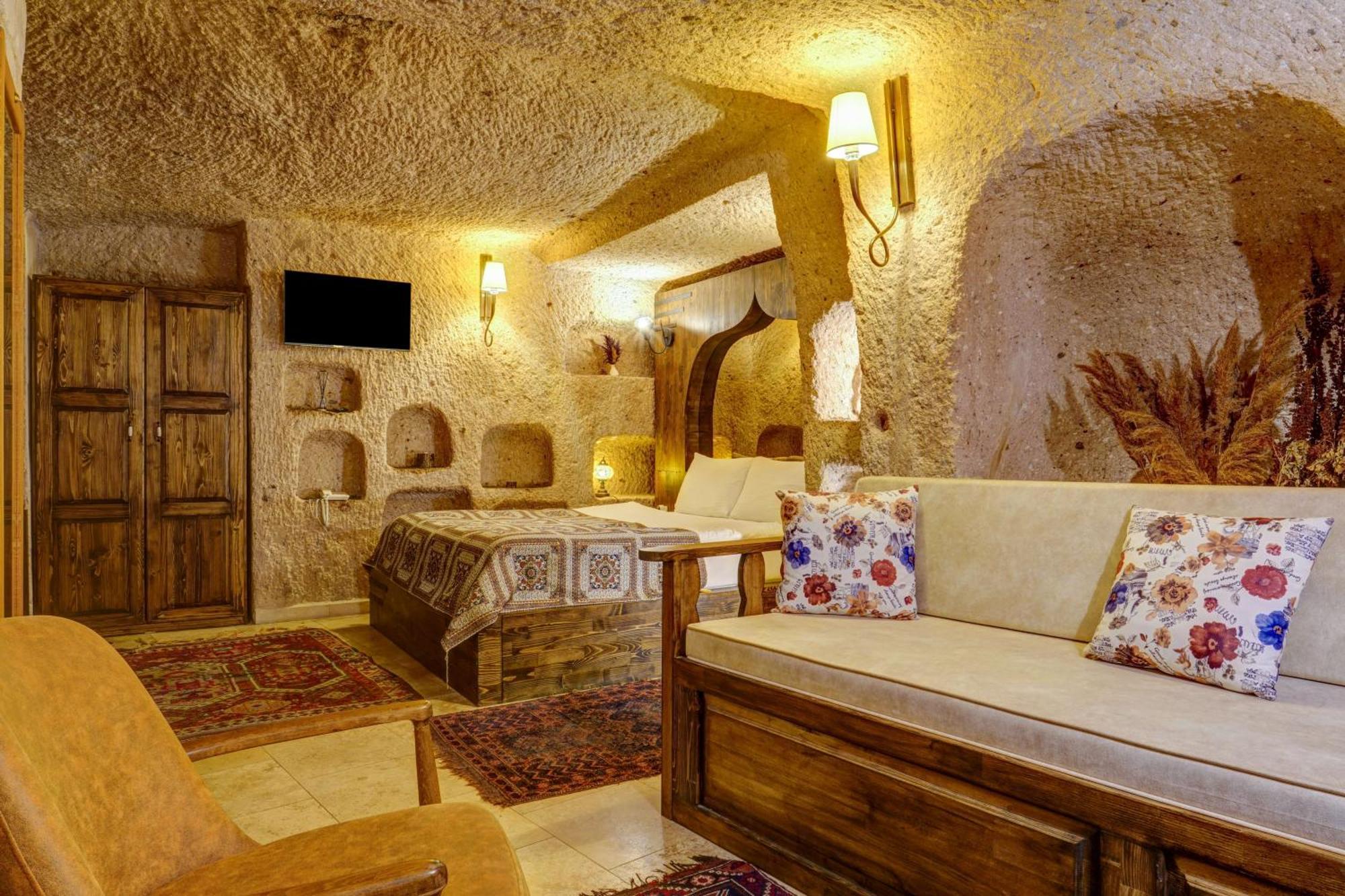 Vasil Cave Hotel Üçhisar Szoba fotó
