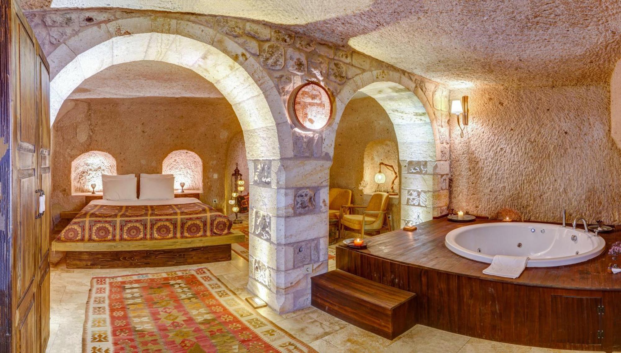Vasil Cave Hotel Üçhisar Szoba fotó